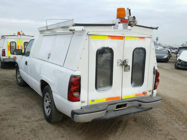 3GCEC14XX6G252739 - 2006 CHEVROLET SILVERADO WHITE photo 3