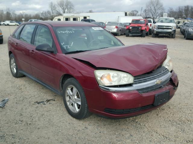 1G1ZT64804F249296 - 2004 CHEVROLET MALIBU MAX MAROON photo 1