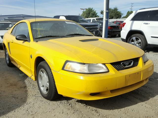 1FAFP4049XF123793 - 1999 FORD MUSTANG YELLOW photo 1