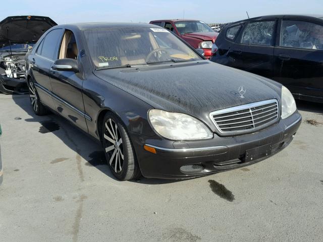 WDBNG70J01A190119 - 2001 MERCEDES-BENZ S 430 BLACK photo 1