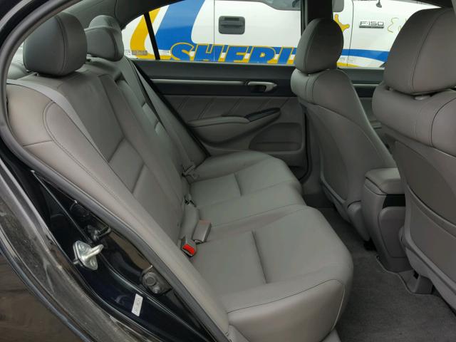 2HGFA16988H324454 - 2008 HONDA CIVIC EXL ნაცრისფერი ფოტო 6