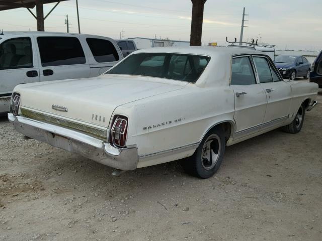 7D54C135909 - 1967 FORD GALAXY WHITE photo 4