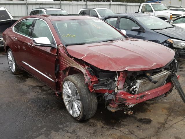 2G1145S37H9179581 - 2017 CHEVROLET IMPALA PRE BURGUNDY photo 1