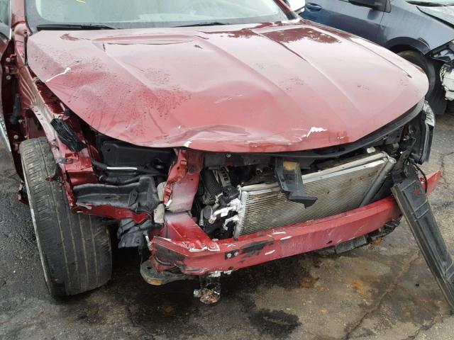 2G1145S37H9179581 - 2017 CHEVROLET IMPALA PRE ბურგუნდია ფოტო 9