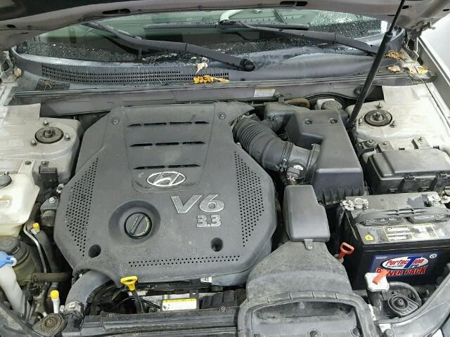 5NPET46F99H444641 - 2009 HYUNDAI SONATA GLS GRAY photo 7