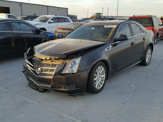 1G6DE5EY0B0103259 - 2011 CADILLAC CTS LUXURY BLACK photo 2