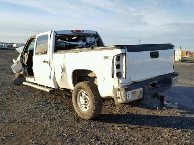 1GTHK23K87F504339 - 2007 GMC SIERRA K25 WHITE photo 3