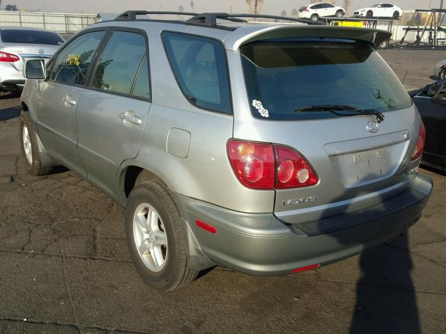 JT6GF10U5Y0070134 - 2000 LEXUS RX 300 SILVER photo 3