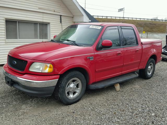 1FTRW07682KB58545 - 2002 FORD F150 SUPER RED photo 2