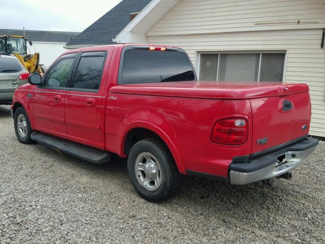 1FTRW07682KB58545 - 2002 FORD F150 SUPER RED photo 3