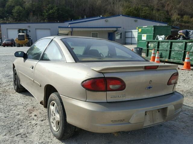 1G1JC1248Y7174315 - 2000 CHEVROLET CAVALIER TAN photo 3