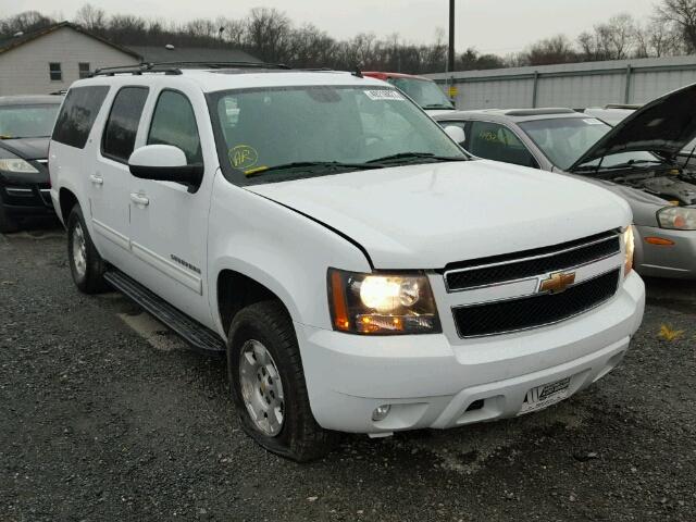 1GNSKJE37BR215330 - 2011 CHEVROLET SUBURBAN K WHITE photo 1