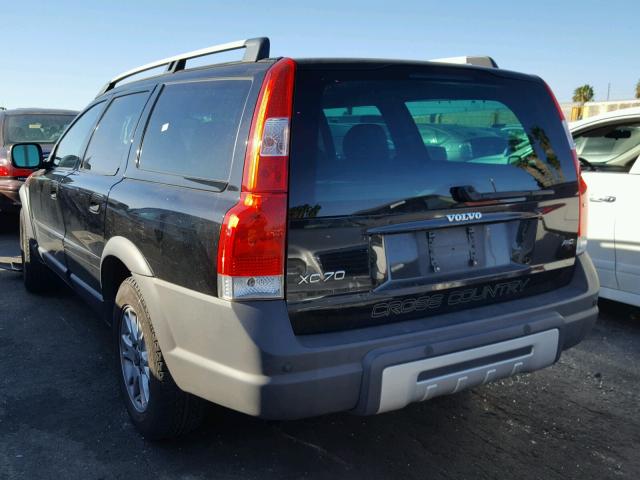 YV4SZ592571277020 - 2007 VOLVO XC70 BLACK photo 3