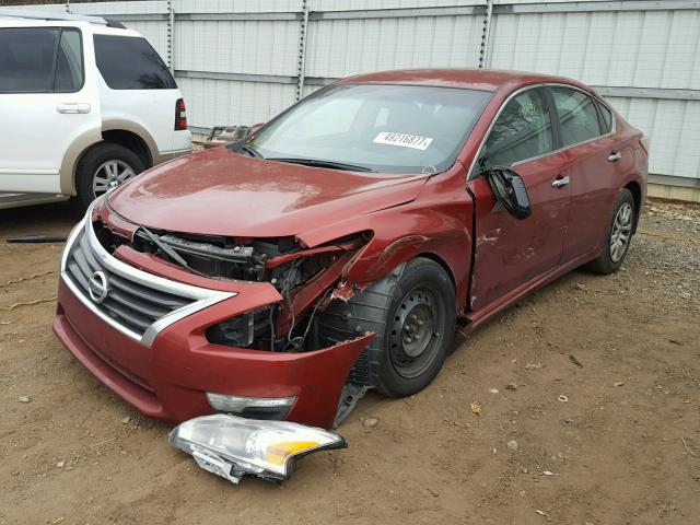 1N4AL3AP3DC159811 - 2013 NISSAN ALTIMA 2.5 RED photo 2