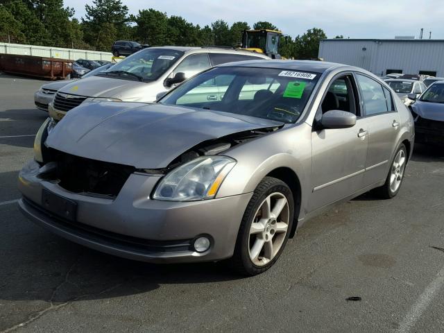 1N4BA41E75C815668 - 2005 NISSAN MAXIMA SE SILVER photo 2