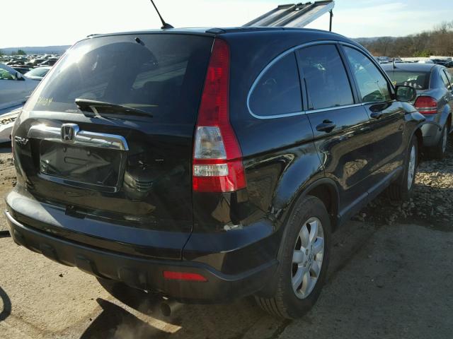 5J6RE48529L011104 - 2009 HONDA CR-V EX BLACK photo 4