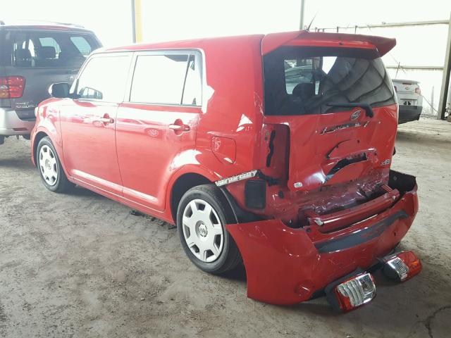 JTLZE4FE9DJ039788 - 2013 TOYOTA SCION XB წითელი ფოტო 3