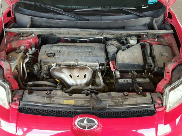 JTLZE4FE9DJ039788 - 2013 TOYOTA SCION XB წითელი ფოტო 7