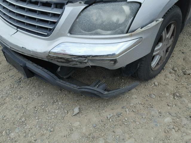 2C4GF68435R497954 - 2005 CHRYSLER PACIFICA T GRAY photo 9