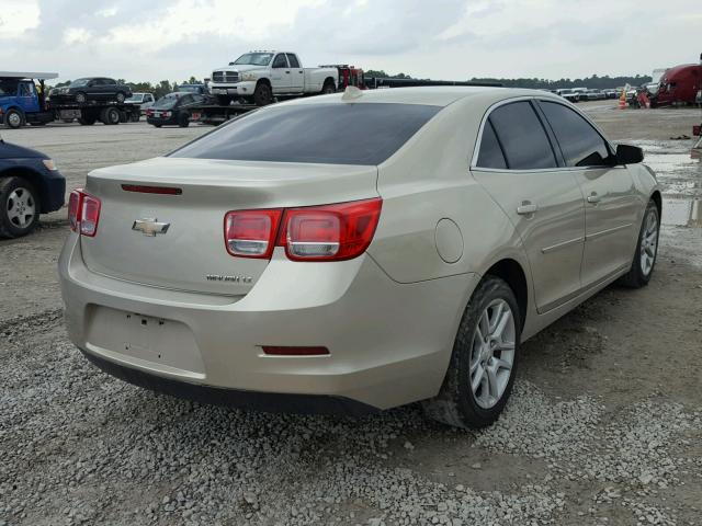 1G11C5SL6EF149445 - 2014 CHEVROLET MALIBU 1LT GOLD photo 4