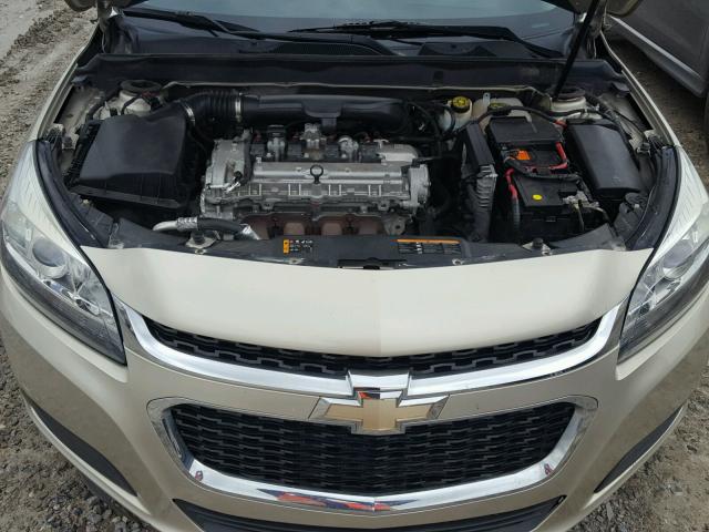 1G11C5SL6EF149445 - 2014 CHEVROLET MALIBU 1LT GOLD photo 7