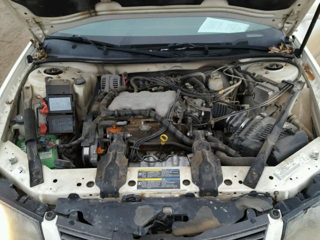 2G1WF52E859284126 - 2005 CHEVROLET IMPALA WHITE photo 7