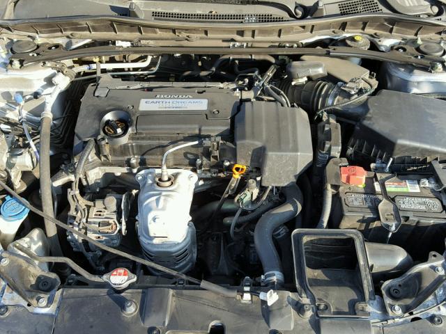 1HGCR2F80DA110074 - 2013 HONDA ACCORD EXL SILVER photo 7