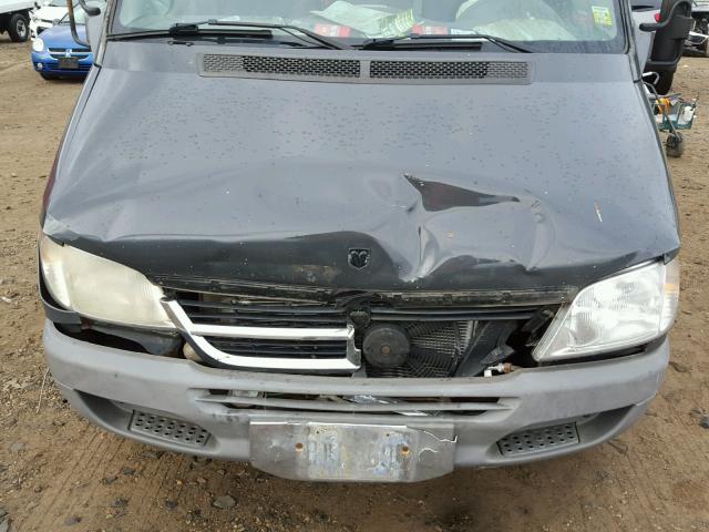 WD0PD444265895551 - 2006 DODGE SPRINTER 3 GRAY photo 7