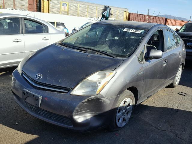 JTDKB20U673294112 - 2007 TOYOTA PRIUS GRAY photo 2