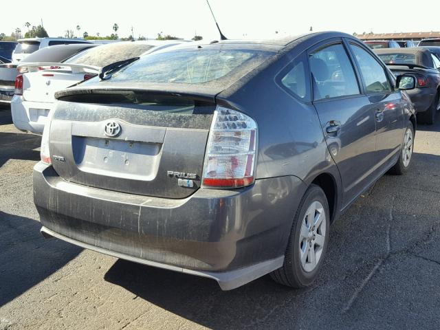 JTDKB20U673294112 - 2007 TOYOTA PRIUS GRAY photo 4