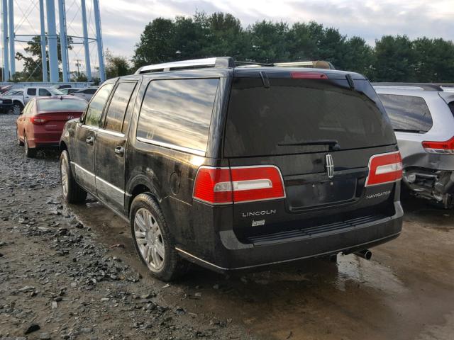 5LMJJ3J51EEL01604 - 2014 LINCOLN NAVIGATOR 黑色 照片 3