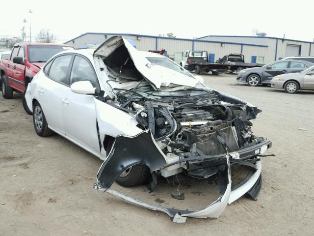 KMHDU46D88U395570 - 2008 HYUNDAI ELANTRA GL WHITE photo 1