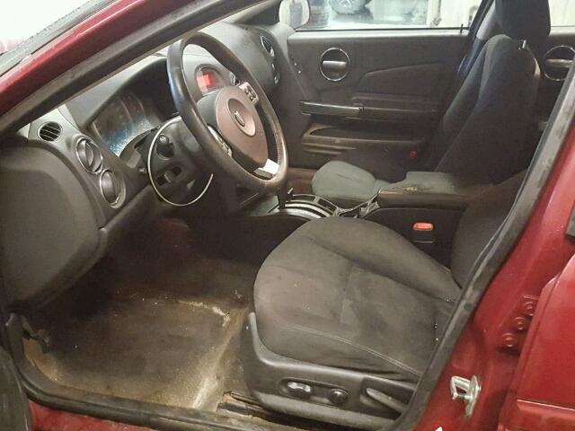 2G2WP552761117475 - 2006 PONTIAC GRAND PRIX MAROON photo 5