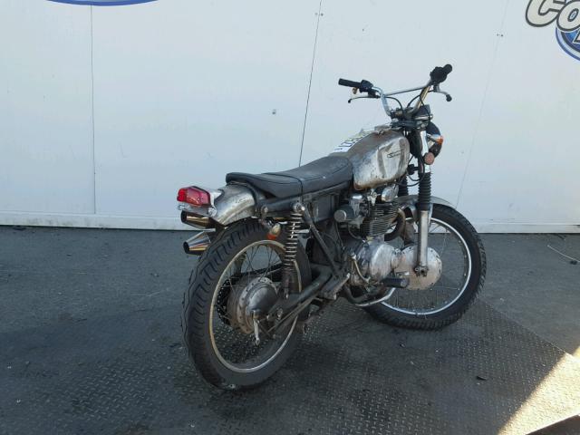 CL3504017007 - 1972 HONDA CL350 SILVER photo 4