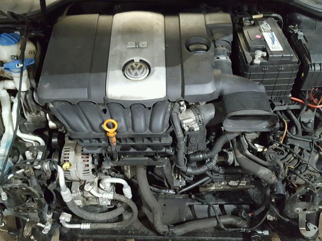 3VWRM71K59M051991 - 2009 VOLKSWAGEN JETTA SE أسود صورة 7