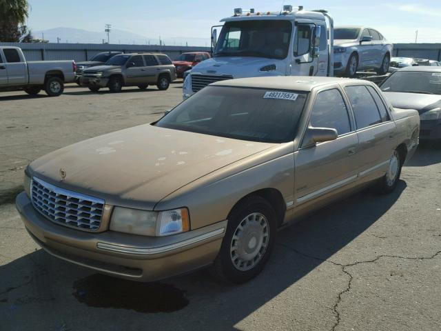 1G6KD54Y6XU729829 - 1999 CADILLAC DEVILLE GOLD photo 2