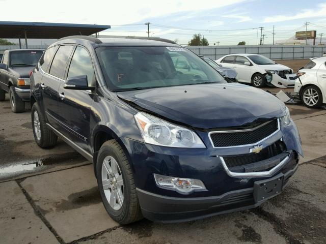 1GNLVGED9AS153394 - 2010 CHEVROLET TRAVERSE L BLUE photo 1