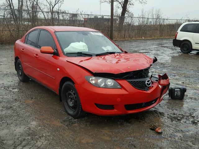 JM1BK12F751270046 - 2005 MAZDA 3 I RED photo 1