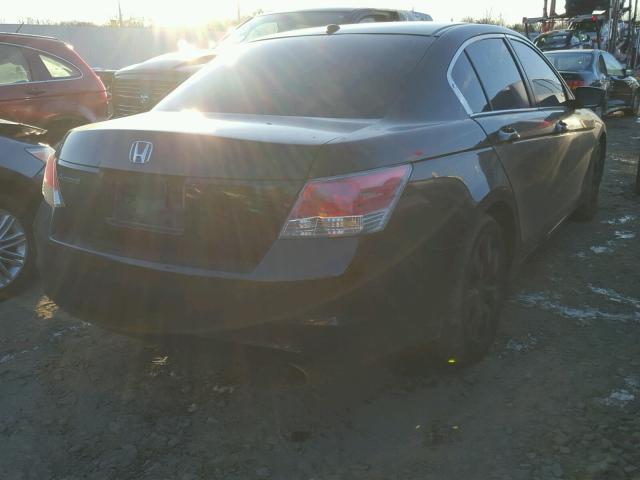 1HGCP26849A173224 - 2009 HONDA ACCORD EXL BLACK photo 4