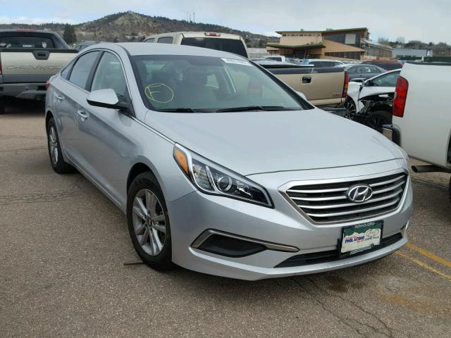 5NPE24AF1GH373149 - 2016 HYUNDAI SONATA SE SILVER photo 1