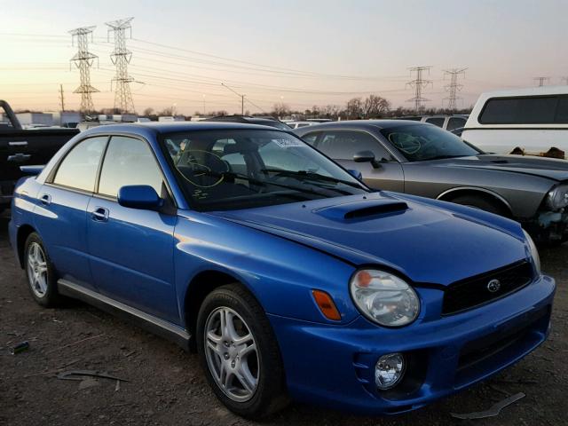 JF1GD29692G529680 - 2002 SUBARU IMPREZA WR BLUE photo 1