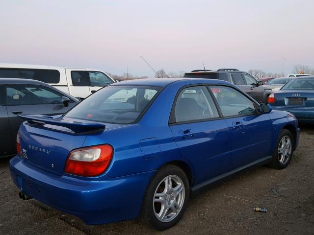 JF1GD29692G529680 - 2002 SUBARU IMPREZA WR BLUE photo 4