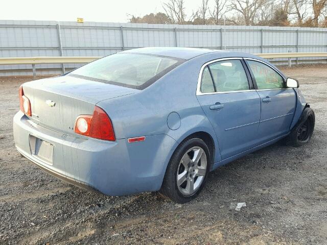 1G1ZG57N184238941 - 2008 CHEVROLET MALIBU LS BLUE photo 4