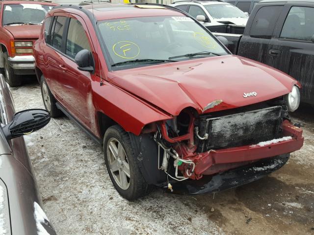 1J4NF4FB4AD512191 - 2010 JEEP COMPASS SP RED photo 1