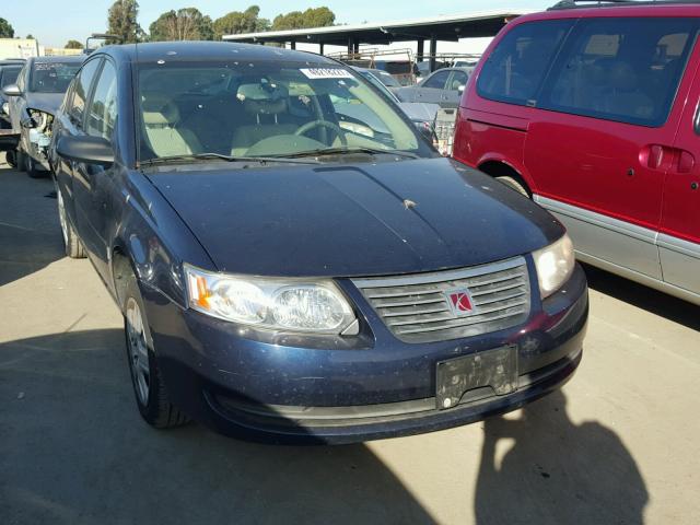 1G8AZ55F57Z147130 - 2007 SATURN ION LEVEL BLUE photo 1