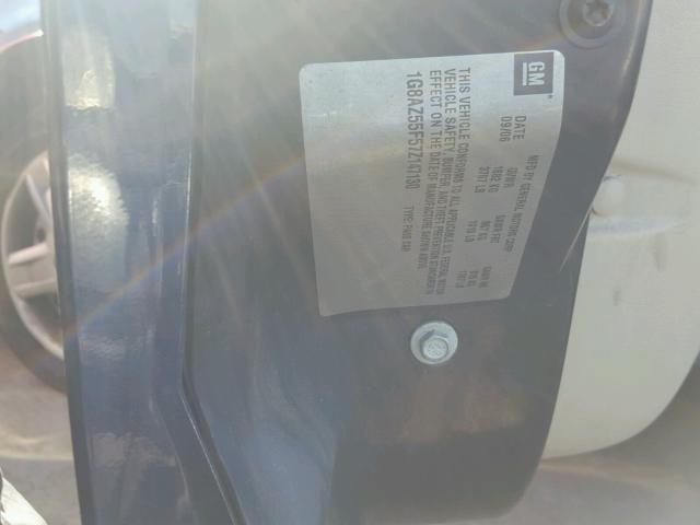 1G8AZ55F57Z147130 - 2007 SATURN ION LEVEL BLUE photo 10