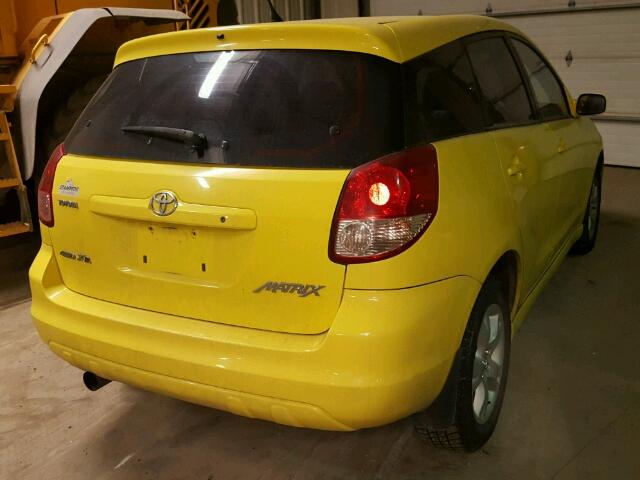 2T1LR32E94C820117 - 2004 TOYOTA COROLLA MA YELLOW photo 4