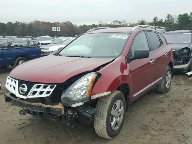 JN8AS5MT9FW669653 - 2015 NISSAN ROGUE SELE RED photo 2