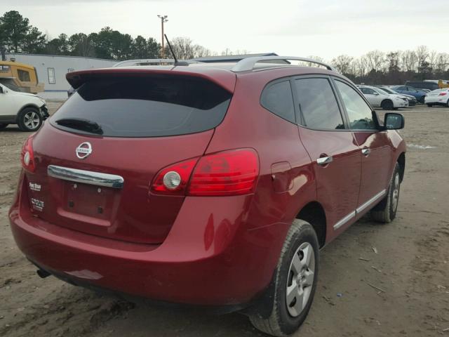 JN8AS5MT9FW669653 - 2015 NISSAN ROGUE SELE RED photo 4