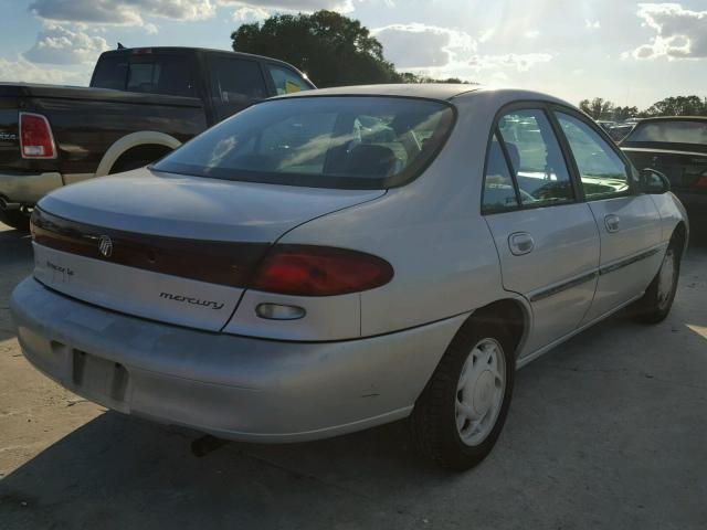 1MELM13P5VW634116 - 1997 MERCURY TRACER LS SILVER photo 4